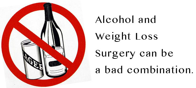 Alcohol & Weight Loss Surgery
